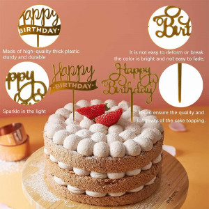 Set de 10 topere pentru tort Hokkien, plastic, multicolor, 17 x 11 cm 