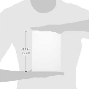 Set de 100 manusi pentru spalat de unica folosinta LPM, polipropilena, alb, 22 x 16 cm - Img 2