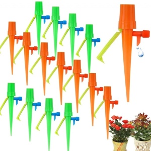 Set de 15 picuratoare pentru plante Slurerbe, ABS, multicolor, 22,9 cm