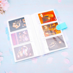 Set de 2 albume foto K KAREZOG, plastic, multicolor, 19 x 11 cm - Img 4