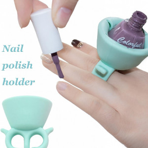 Set de 2 colectoare de deseuri pentru proiecte DIY NOMEY, silicon, albastru, 5,2 cm 