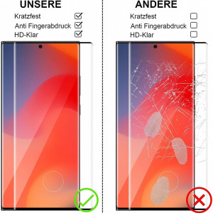 Set de 2 folii de protectie ecran Samsung Galaxy S22 5G REROXE , sticla securizata, transparent