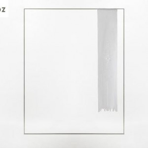 Set de 2 perdele Siena alb, 58x150 cm