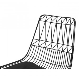 Set de 2 scaune de bar Crestline, metal, 114,5 x 48 x 57 cm - Img 2