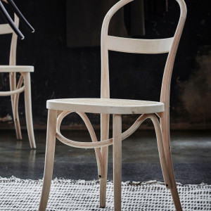 Set de 2 scaune Rippats, lemn/ ratan, 39 x 89 x 53 cm - Img 4