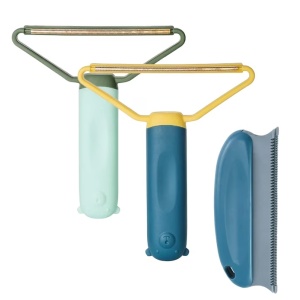 Set de 3 dispozitive pentru indepartarea scamelor Cevikno, plastic/metal, multicolor, 13,5 x 15,5 cm / 15 x 6 cm