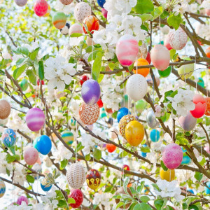 Set de 60 oua cu accesorii pentru decorat VGOODALL, plastic/silicon, multicolor - Img 3