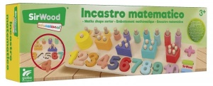 Set matematica 3 in 1 din lemn Globo - Img 1