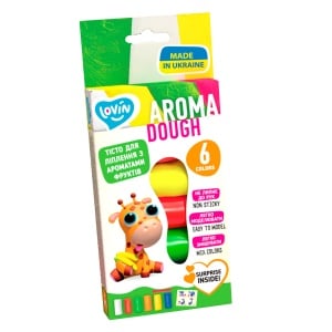 Set plastilina Lovin 6pcs*15gr - Aroma - Img 1