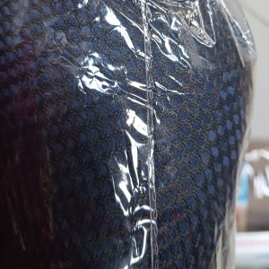 Set premium perna calatorie, Wilford & Sons, spuma cu memorie plus dopuri de urechi si husa de protectie, bleumarin, Resigilat, Grad A - Img 5