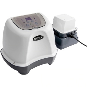 Sistem de filtrare cu salinizator QS400 Krystal Clear Intex 26664, piscine cu volum de pana la 17413 l, Resigilat, Grad A - Img 1