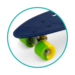 Skateboard copii, Qkids, Galaxy - Lemon - Img 4