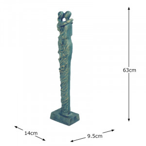 Statuie Sohn, aluminiu, 63 x 14 x 9.5cm - Img 4