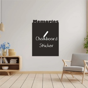 Sticker autoadeziv Re-Bloom, vinil, negru/alb, 50 x 70 cm - Img 2