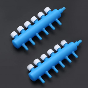 Supapa de control a pompei de aer pentru acvarii Kiuiom, plastic, albastru, 11,6 cm - Img 7