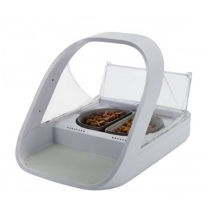 SureFlap Connect Feeder castron automat pentru pisici, control acces individual, conectivitate app, plastic, alb - Verificat A · Re-Bloom - Img 2