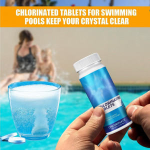 Tablete de clor pentru piscine KOAHDE, 100 g - Img 4