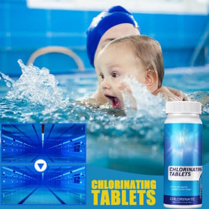 Tablete de clor pentru piscine KOAHDE, 100 g - Img 2