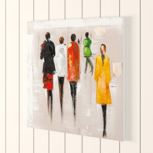 Tablou, panza, multicolor, 40 x 40 cm - Img 3