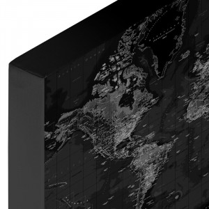 Tablou World Map, 70 x 100 cm - Img 3