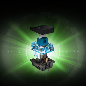 Tastatura profesionala pentru jocuri Pierre Mond, USB Kabel, RGB, negru, 44 x 13,5 x 3 cm