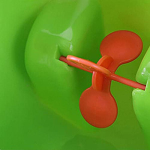 Toaleta pentru copii Argument, plastic, verde, 22 x 30 x 17 cm - Img 2