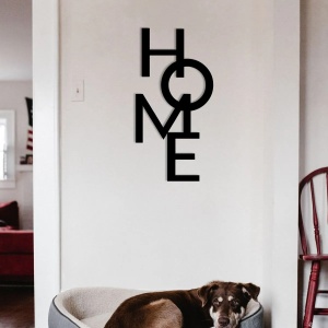 Wallxpert decor perete, metal 100%, 34.5x68 cm, grosime 1.2mm, negru - Verificat A · Re-Bloom - Img 4