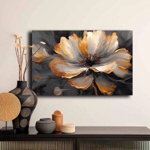 Wallxpert tablou decorativ canvas 45x70 cm, panza 100% grosime 2.8mm, rama lemn pin 100%, multicolor - Verificat A · Re-Bloom