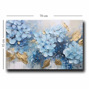 Wallxpert tablou decorativ canvas 45x70 cm, panza 100% grosime 2.8mm, rama lemn pin 100%, multicolor - Verificat A · Re-Bloom - Img 4