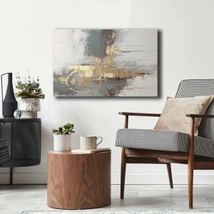 Wallxpert tablou decorativ canvas, 45x70 cm, panza 100% grosime 2.8mm, rama lemn pin 100%, multicolor - Verificat A · Re-Bloom - Img 4