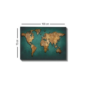 Wallxpert tablou decorativ canvas, 70x100 cm, panza 100%, cadru lemn 100% grosime 3 cm, multicolor - Verificat B · Re-Bloom - Img 5