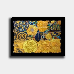 Wallxpert tablou decorativ canvas, 70x100 cm, panza 100%, cadru lemn 100% grosime 3 cm, multicolor - Verificat A · Re-Bloom - Img 4