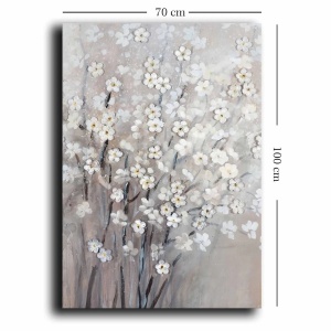 Wallxpert tablou decorativ canvas, 70x100 cm, panza 100% grosime 2.8mm, cadru lemn pin 100%, multicolor - Verificat A · Re-Bloom - Img 3