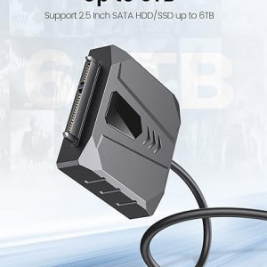 Adaptor cablu SATA ORICO cablu USB 3.0 la SATA III pentru hard disk-uri HDD/SSD de 2.5 inchi, 30 cm