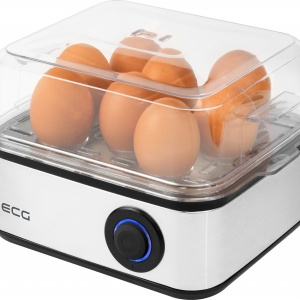 Aparat de fiert si prajit oua ECG UV 5080, 500 W, 8 oua fierte, 4 oua prajite - RESIGILAT