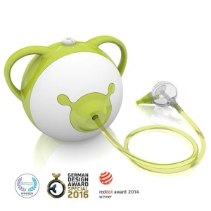 Aspirator nazal electric Nosiboo Pro, Verde, Resigilat, Grad A - Img 3