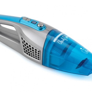 Aspirator vertical Heinner HSVC-V21.6GRY, Putere 110W, Sistem de filtrare ciclonic, Acumulator Li 22.2V, 2 viteze, Putere aspirare max 8kPa, Capacitate 0.5L, Perie cu lumini LED, Albastru/Gri - Img 3