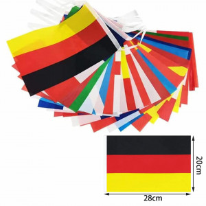 Banner cu 32 de steaguri WinWild, multicolor, poliester, 10 m - Img 5