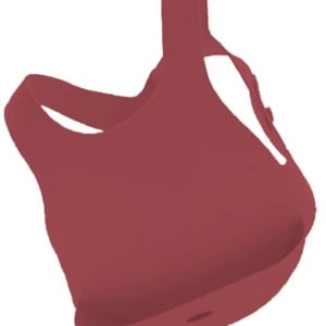 Baveta Flexi Bib Minikoioi, 100% Premium Silicone â€“ Velvet Rose - Img 1