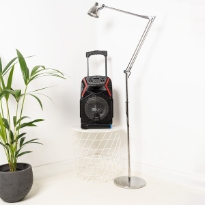 Boxa portabila cu microfon Spacer Cougar, 35W, 8" woofer, tip troller - Img 2