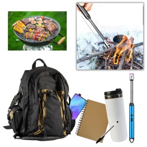 Bricheta electrica cu plasma, portabila, reincarcabila, rezistenta la vant, pentru aprinderea focului la aragaz, semineu, lumanari, gratar, albastra