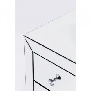 Bufet Luxury, MDF, alb, 83,5 x 88 x 41 cm - Img 2