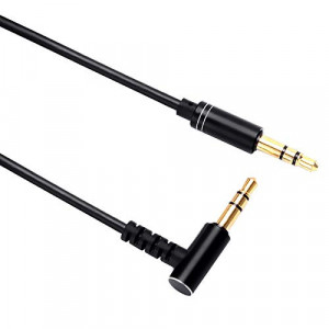 Cablu audio/stereo Tabrote, negru, 3,5 mm - Img 2