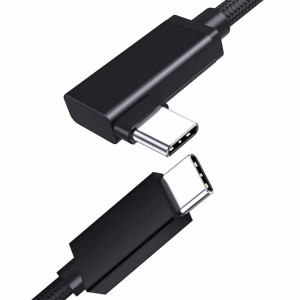 Cablu tip C la USB C 3.1 UNIDOPRO, negru, plastic, 3 m - Img 1
