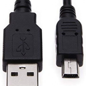 Cablu USB pentru calculator/laptop/camera foto	Keple, negru, 5 m 