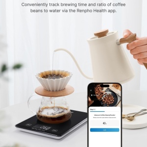 Cantar SMART Digital Nutritional de Bucatarie RENPHO R-T001 – Bluetooth, Calorii, Dieta si Fitness, compatibil Apple Health, Fitbit, Samsung Health - Img 3