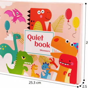 Carte educationala pentru copii de 3 aniJolyeictor, hartie, multicolor, 24 x 16 x 2 cm - Img 6