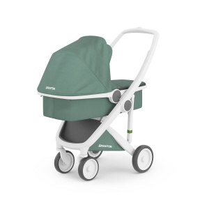 Carucior 2 In 1, Greentom, 100% Ecologic, White Sage - Img 4