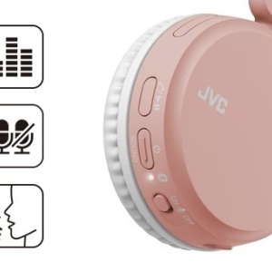 Casti audio On-Ear JVC HA-S36W-P-U, Bluetooth, Autonomie 35h, microfon, Roz - Img 2