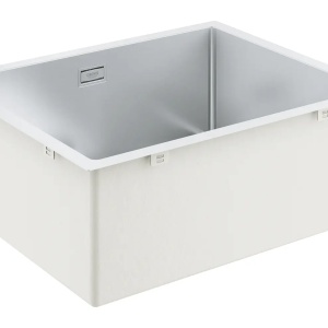 Chiuveta otel inoxidabil Grohe K700 31726SD0, 1 cuva, 550 x 450 mm, kit de scurgere inclus, Inox, Resigilat, Grad A - Img 1